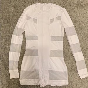 Long sleeve bodycon romper